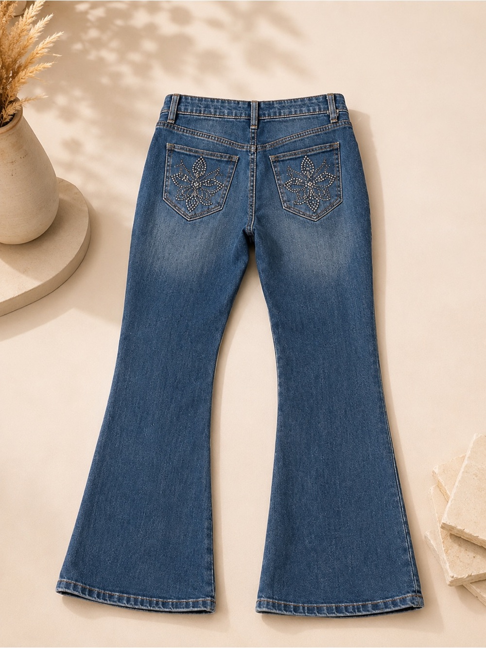 EST 1946 Embellished boot cut Jeans Size 8 Y2K